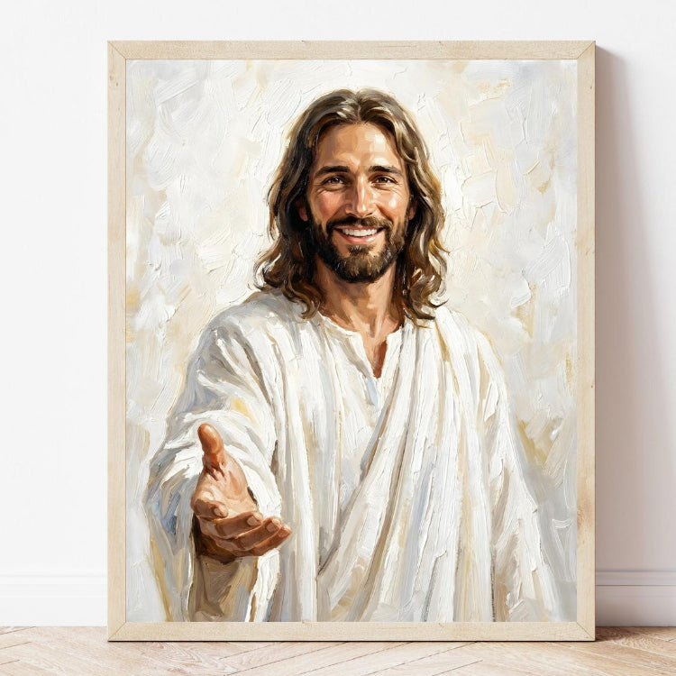 Come Follow Me Jesus Portrait